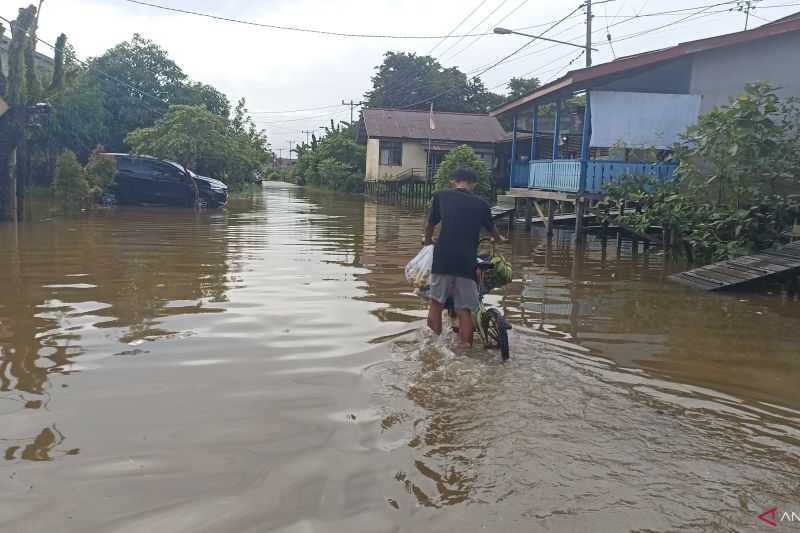 Sungai Kapuas Meluap Warga Kapuas Hulu Diminta Waspada Banjir